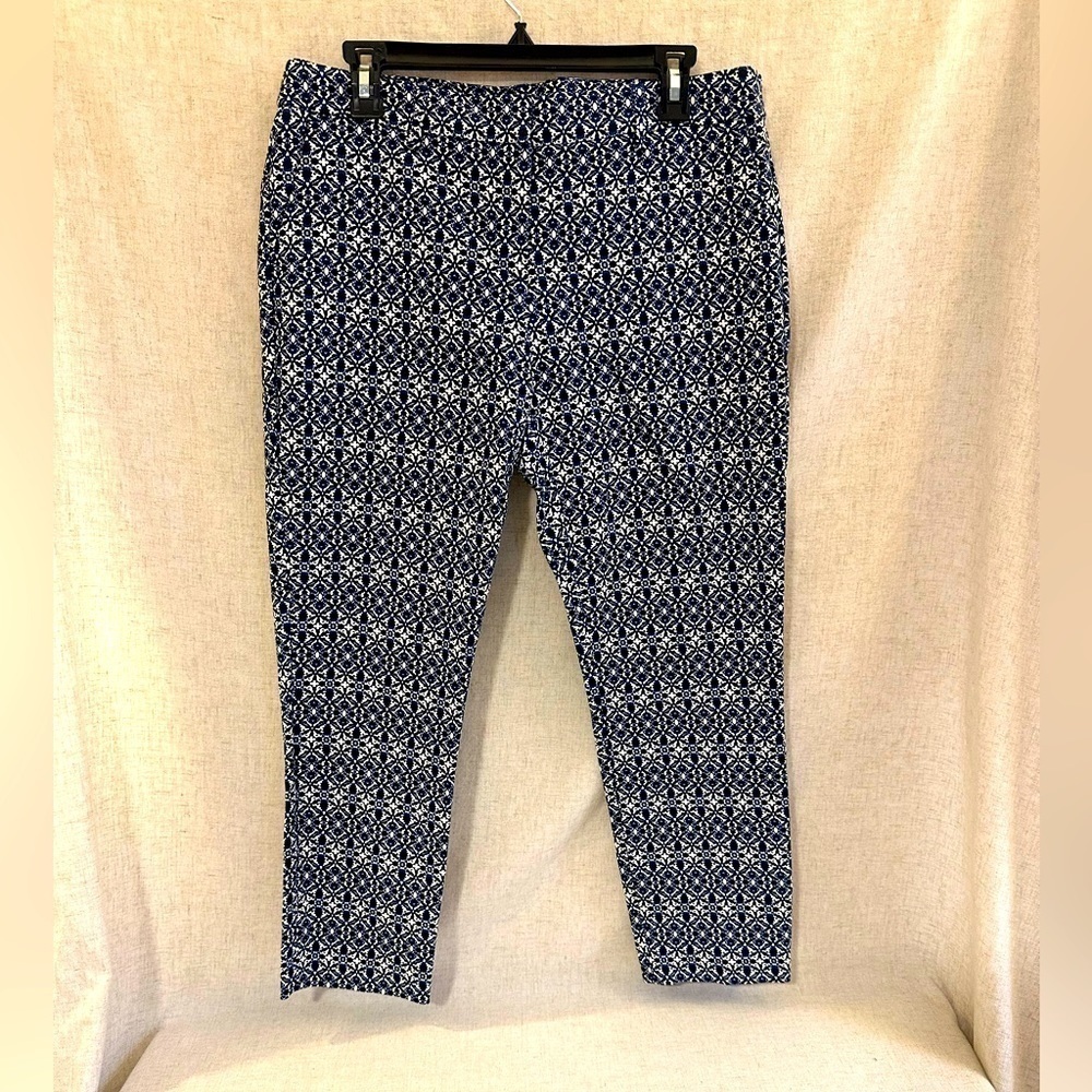 Katherine Barclay Montreal Cropped Ankle Pant Size 10